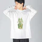 insectech.comのオオコノハムシ 루즈핏 롱 슬리브 티셔츠