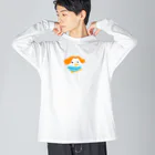 satomimitsukiのアマビナちゃん 枠なしカラー ビッグシルエットロングスリーブTシャツ