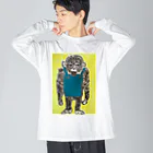 AYAのチンパンジー Big Long Sleeve T-Shirt
