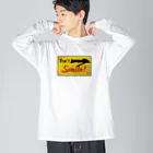 stereovisionのDon't Smile! （笑うな） Big Long Sleeve T-Shirt