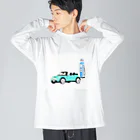 AVOCADOの車50s' ビッグシルエットロングスリーブTシャツ