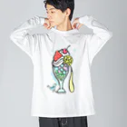 タチマチトリコのパフェのトリコ Big Long Sleeve T-Shirt