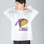 Mieko_Kawasakiのタコス中毒🌮 Big Long Sleeve T-Shirt