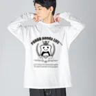 PANDA panda LIFE***のエンブレムパンダ ビッグシルエットロングスリーブTシャツ