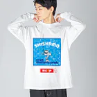 Big-T.jpのししゃもTシャツ02 ビッグシルエットロングスリーブTシャツ