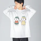 倉田けいのトロピカル Big Long Sleeve T-Shirt