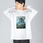 tsuetaniのトゲのある絵 Big Long Sleeve T-Shirt