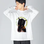 nature boxのギルくん ビッグシルエットロングスリーブTシャツ