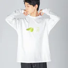 そらまめのシネオール Big Long Sleeve T-Shirt