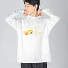 そらまめのバニリン Big Long Sleeve T-Shirt