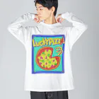 松村有莉の店のラッキーピッザ3▲リクエストイラスト▼ Big Long Sleeve T-Shirt