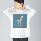 Aimurist のaimurist  ワームホール ビッグシルエットロングスリーブTシャツ