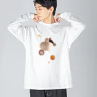 KONOHAのアシタノコルビジェくん Big Long Sleeve T-Shirt