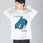 ダイナマイト87ねこ大商会の土下鮫 Big Long Sleeve T-Shirt