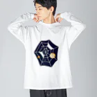 Cosmic TM colorsのSpider☆Planets Big Long Sleeve T-Shirt