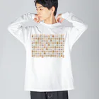 佐山くまのパンまみれ Big Long Sleeve T-Shirt