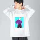 まるのモード系女子LST Big Long Sleeve T-Shirt