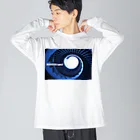 photo-kiokuのらせん階段 ビッグシルエットロングスリーブTシャツ