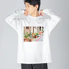 さとまゆの九份わんちゃん Big Long Sleeve T-Shirt