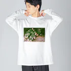 noitokeyoのアジサイとそれを見るための椅子 Big Long Sleeve T-Shirt