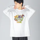 Fami ふぁみふぁいのバスタイム ビッグシルエットロングスリーブTシャツ