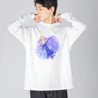 pomemamianのゆめかわプリケツワンダーランド Big Long Sleeve T-Shirt