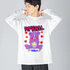 POP'N ROLLのpop'n bear Big Long Sleeve T-Shirt