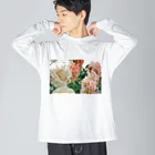 EyEの花のワルツ ビッグシルエットロングスリーブTシャツ