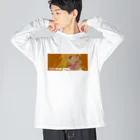 おもちビンタのluv overdose STORGE ビッグシルエットロングスリーブTシャツ