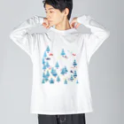 さなのねこさがし ビッグシルエットロングスリーブTシャツ