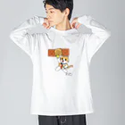 楽猫楽描しげ屋のベニテングダケ Big Long Sleeve T-Shirt