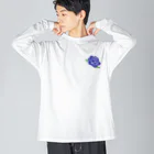 Lafs23のLafs23 公式グッズ「バラ」「薔薇」 ビッグシルエットロングスリーブTシャツ