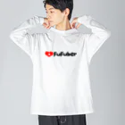 フーフーバー Official Shopのフーフーバーロゴ付きグッズ Big Long Sleeve T-Shirt