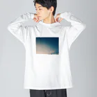 駒音(こまおと)の景色 : 青空2 Big Long Sleeve T-Shirt