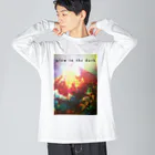 ScapeRec,Tokyoのglow in the dark ビッグシルエットロングスリーブTシャツ