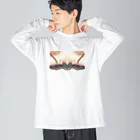 ryota_の大波 Big Long Sleeve T-Shirt