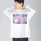 (:˒ꇤ[桃饅頭🎀]のroom Big Long Sleeve T-Shirt