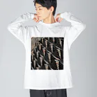 muro_661のインドの古代建造物 ビッグシルエットロングスリーブTシャツ