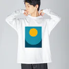 レトロ屋の月夜 Big Long Sleeve T-Shirt