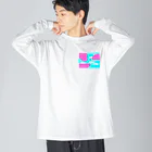 ひまわり作業所のtani-keshiki Big Long Sleeve T-Shirt