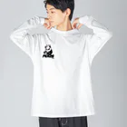 歌うひと SE-YAのパンダのパン蔵くん Big Long Sleeve T-Shirt