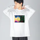 六尺三太郎の電脳新皮質 Big Long Sleeve T-Shirt