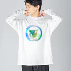 『NG （Niche・Gate）』ニッチゲート-- IN SUZURIのOrdinary Cats04h.t.(冬) Big Long Sleeve T-Shirt