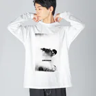 AMINOR (エーマイナー)のLove Peace Snow ビッグシルエットロングスリーブTシャツ