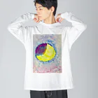 Saki's SHOPのNothing, something and creators ビッグシルエットロングスリーブTシャツ