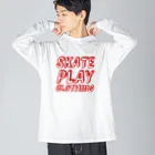 PLAY clothingのSKATE PLAY R ビッグシルエットロングスリーブTシャツ