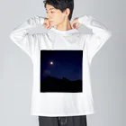 すももちゃん。のsecretnight ビッグシルエットロングスリーブTシャツ