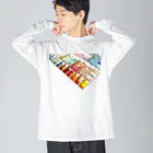 睦月のパレット Big Long Sleeve T-Shirt