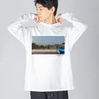 tauttya-ne。のin car ビッグシルエットロングスリーブTシャツ