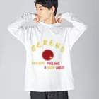 SerenoのSereno Big Hoodie Big Long Sleeve T-Shirt